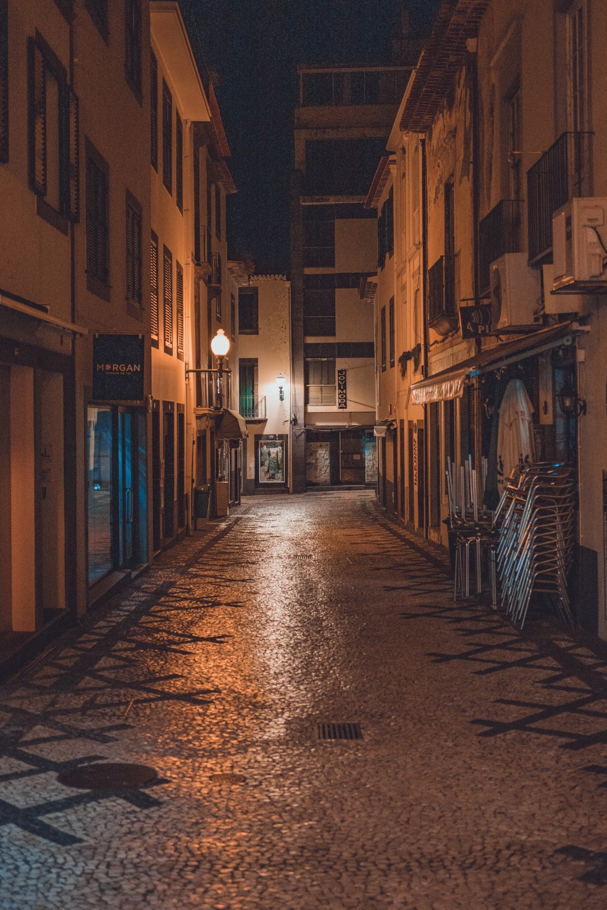 Funchal 's nachts