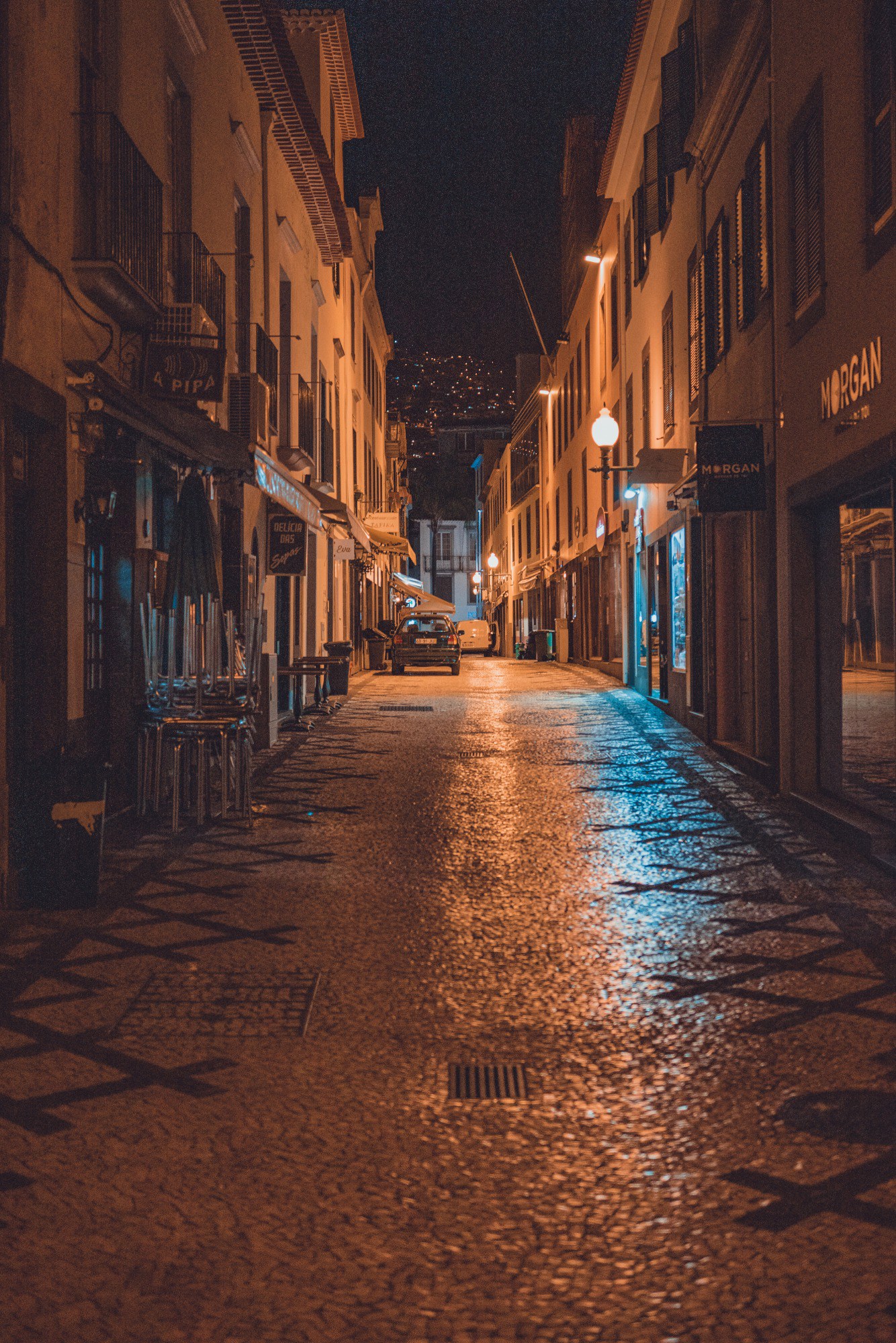 Funchal 's nachts
