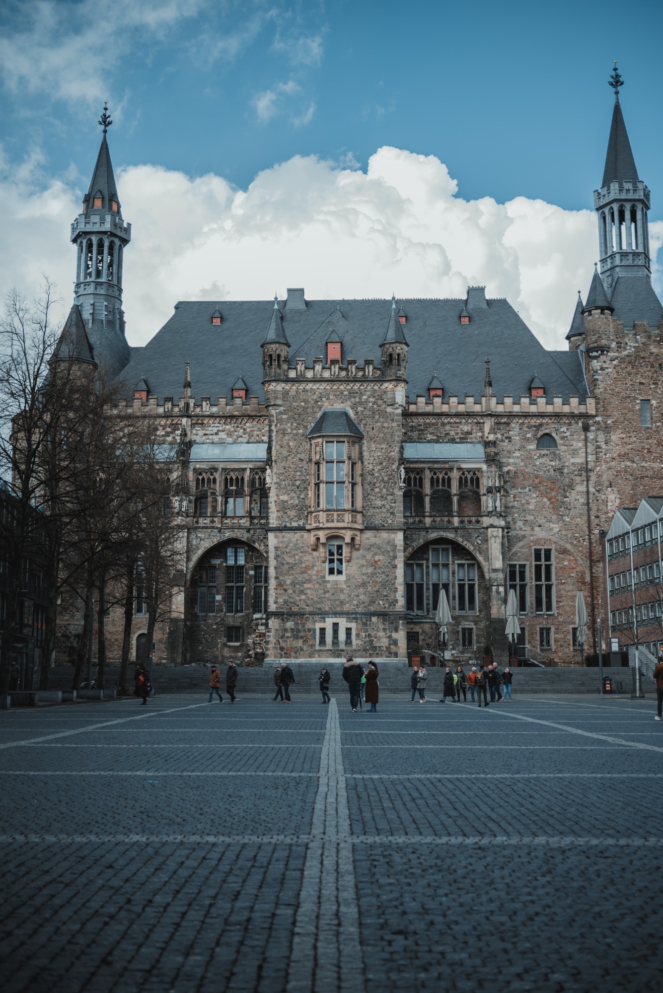 Oud gebouw in Aachen