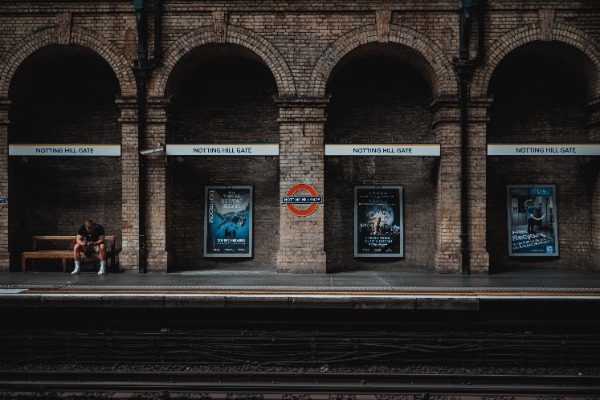 Het metrostation van Notting Hill Gate.