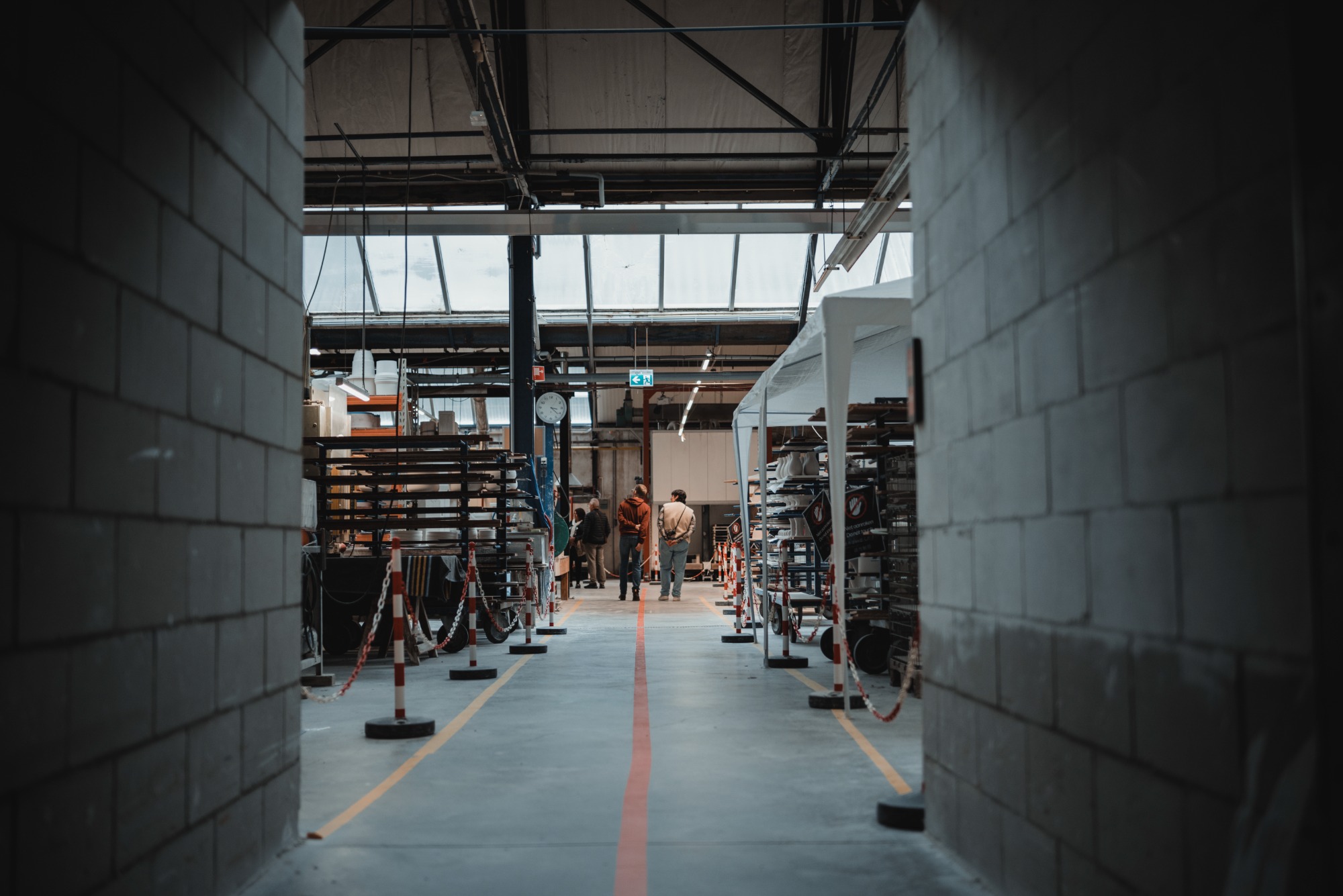 De werkplaats van het Royal Delft Museum