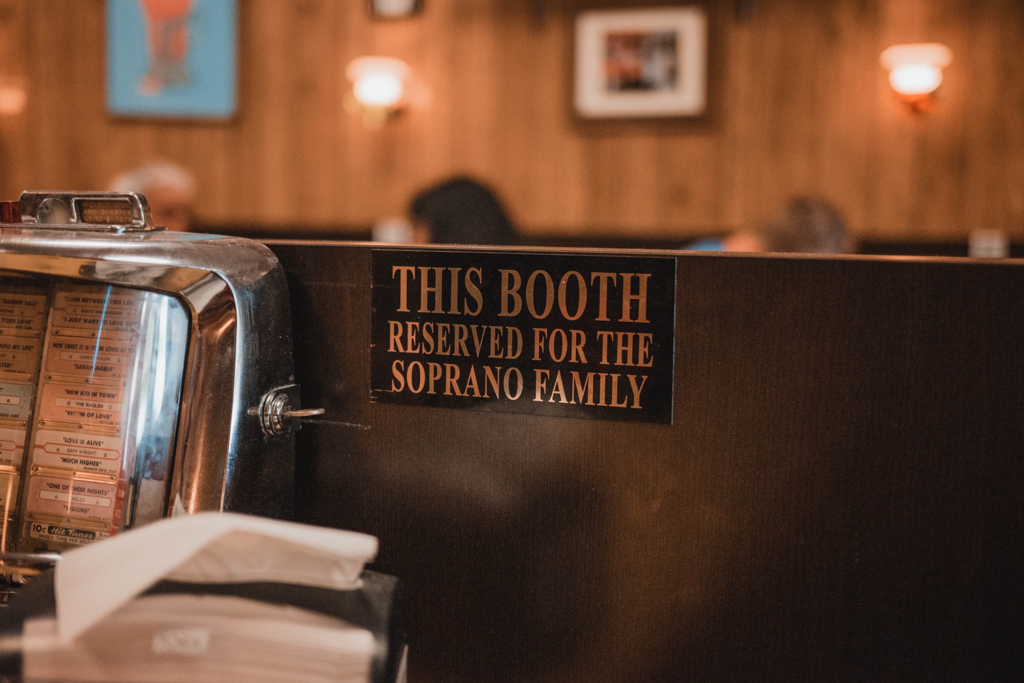 Soprano's Booth