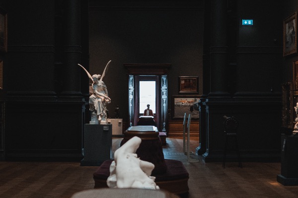 SIlhouette van Tim in KMSKA