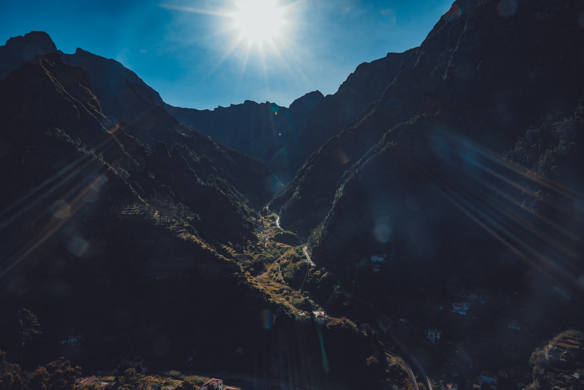 Een vallei op Madeira