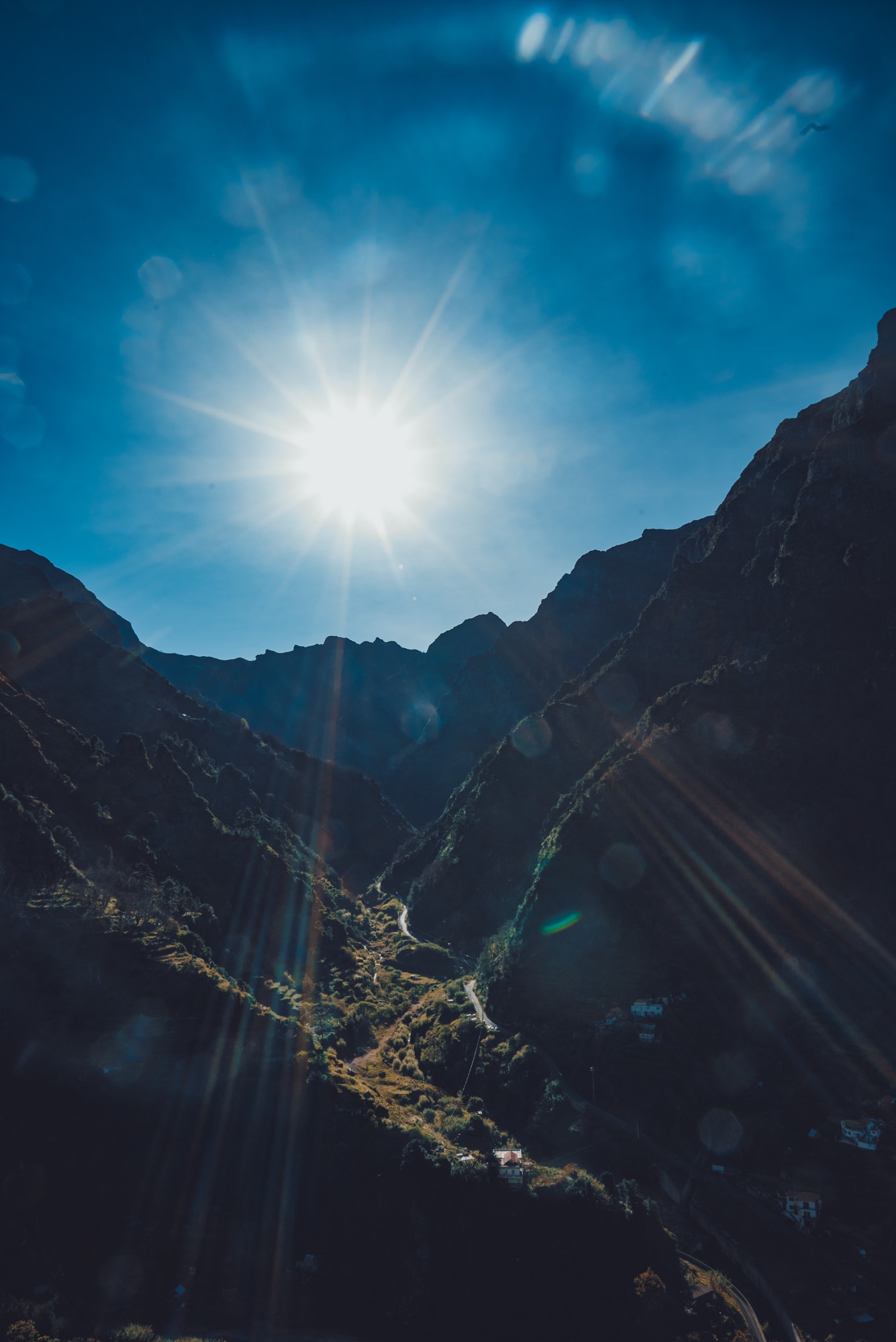 Een vallei op Madeira